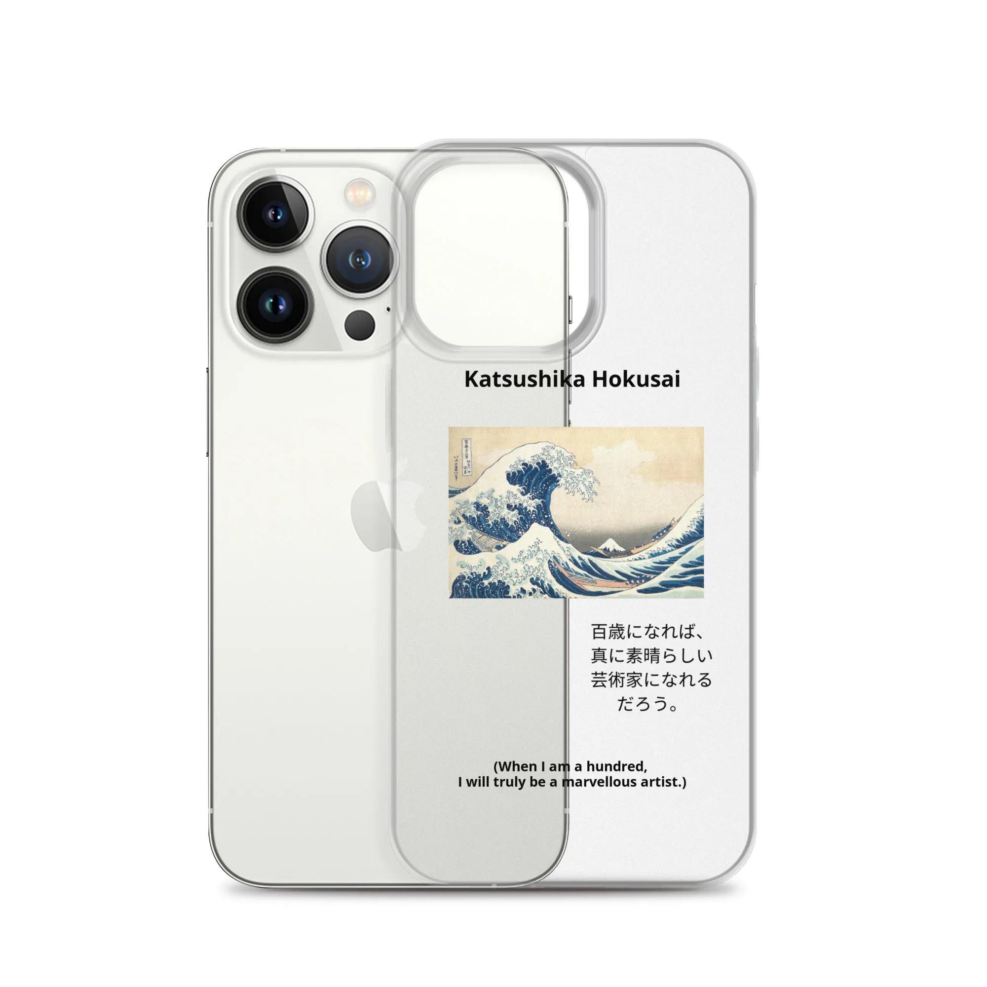 The Great Wave off Kanagawa Clear iPhone® Case