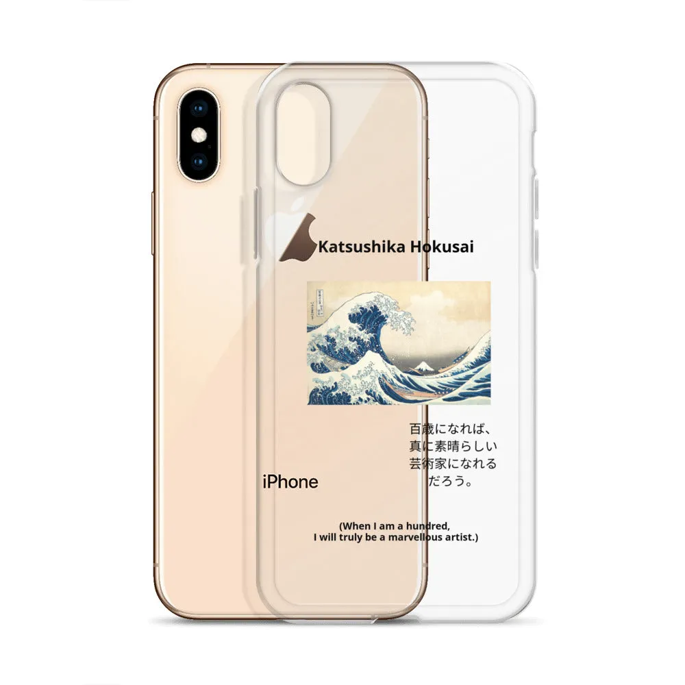 The Great Wave off Kanagawa Clear iPhone® Case