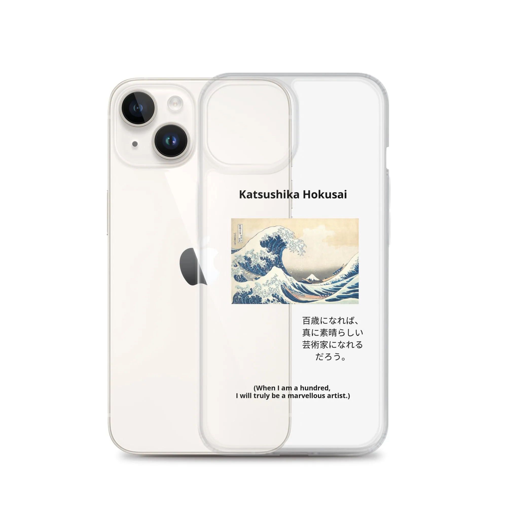 The Great Wave off Kanagawa Clear iPhone® Case