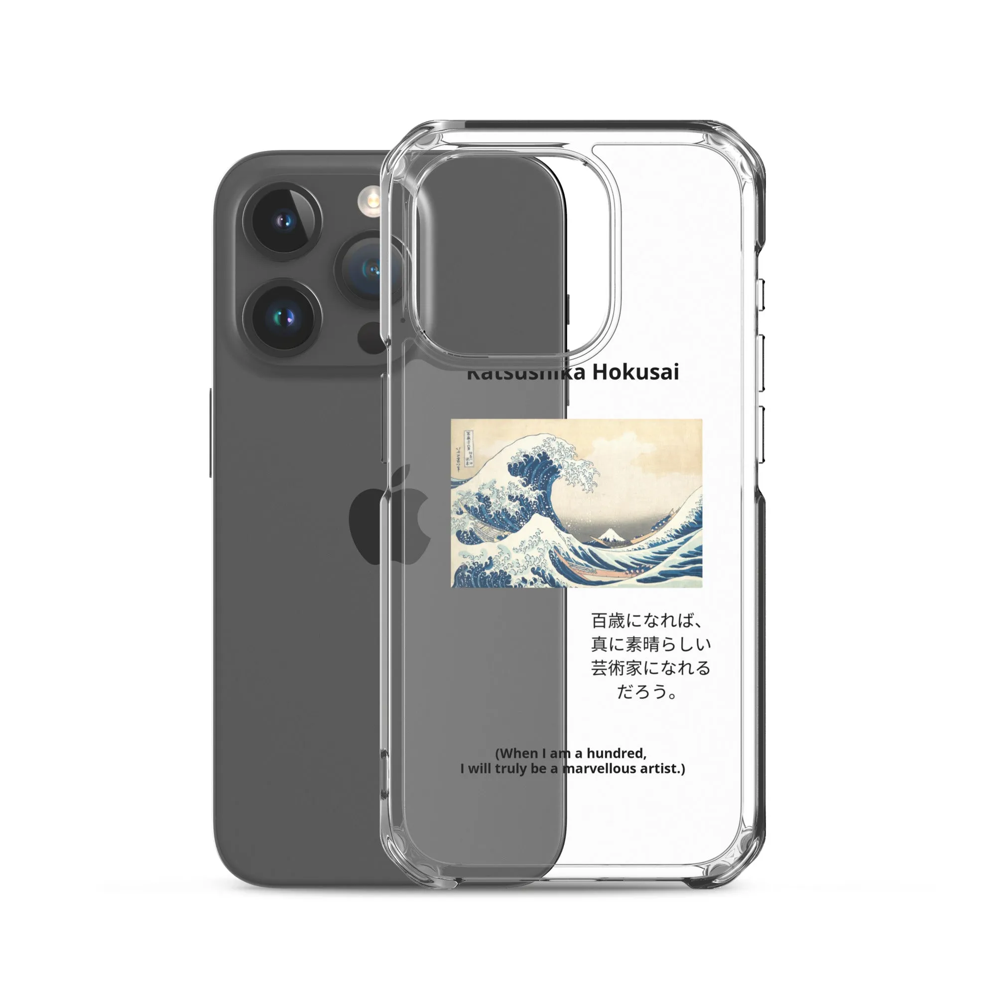 The Great Wave off Kanagawa Clear iPhone® Case