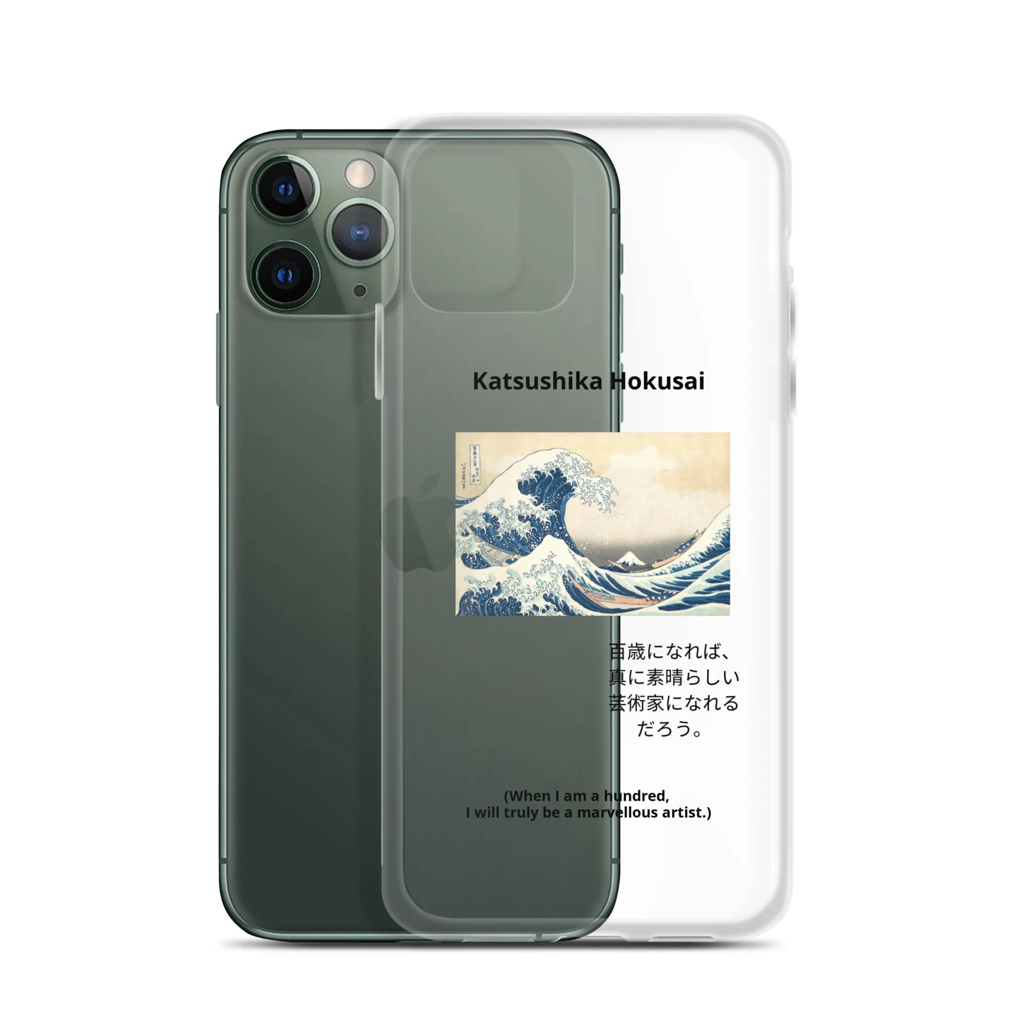 The Great Wave off Kanagawa Clear iPhone® Case