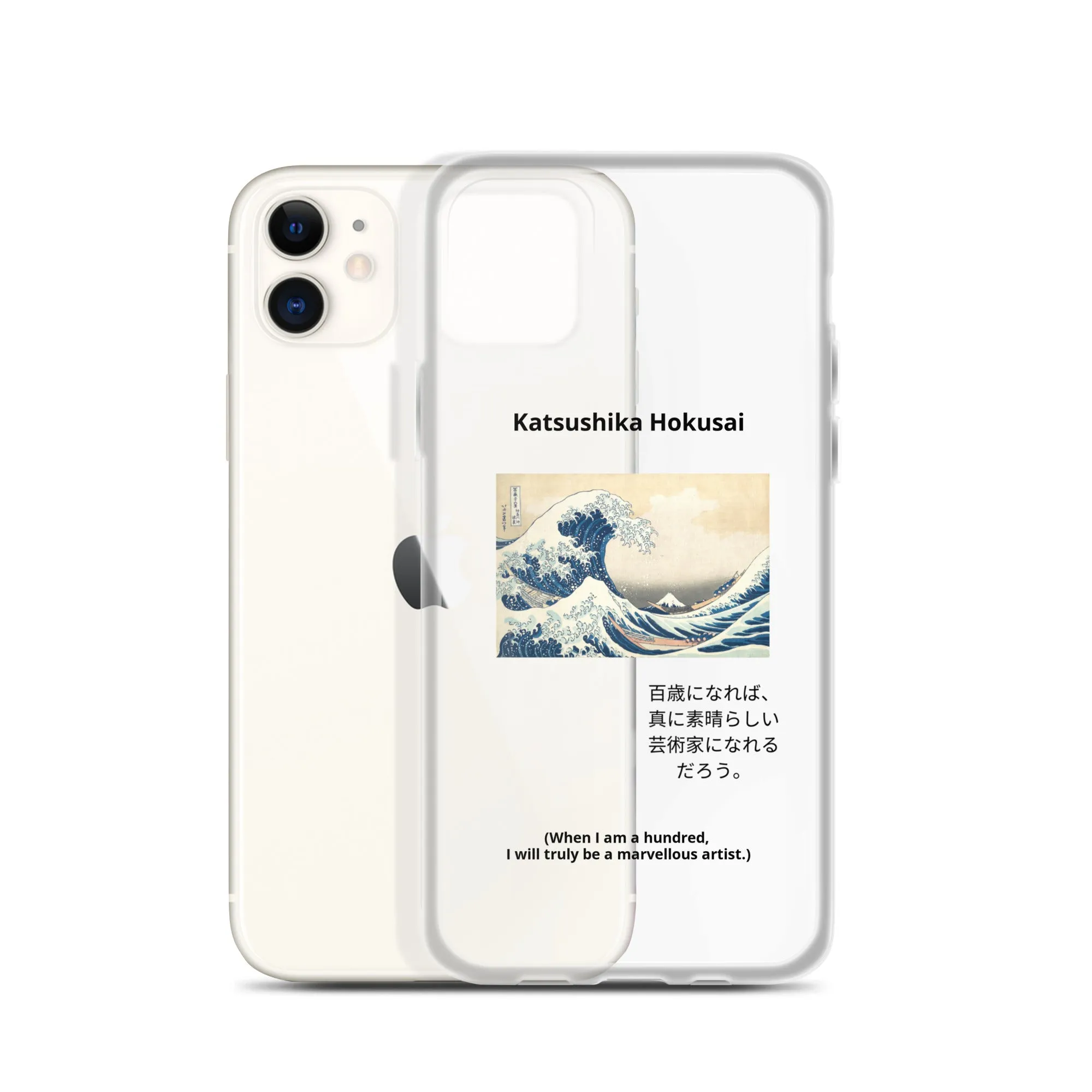 The Great Wave off Kanagawa Clear iPhone® Case