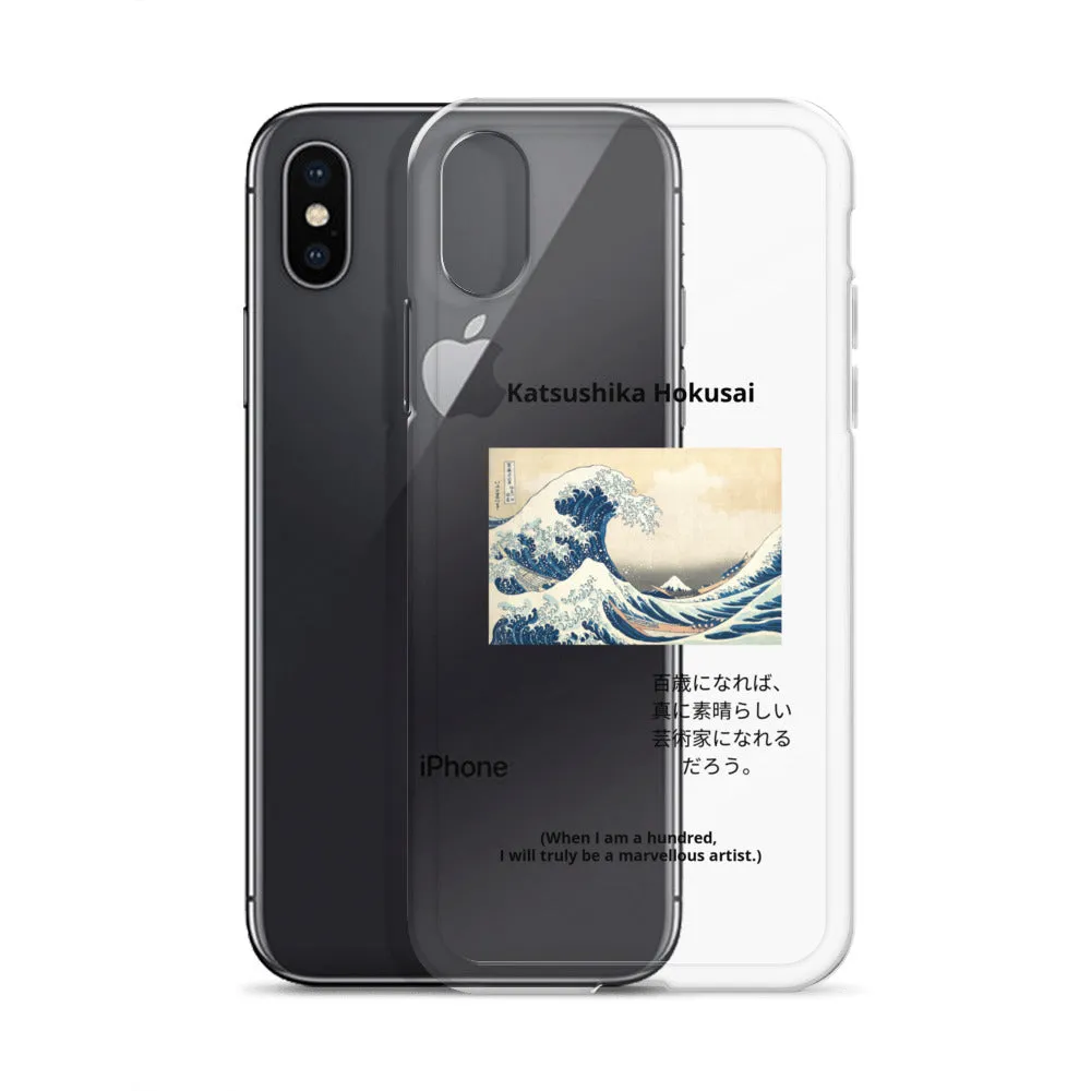 The Great Wave off Kanagawa Clear iPhone® Case