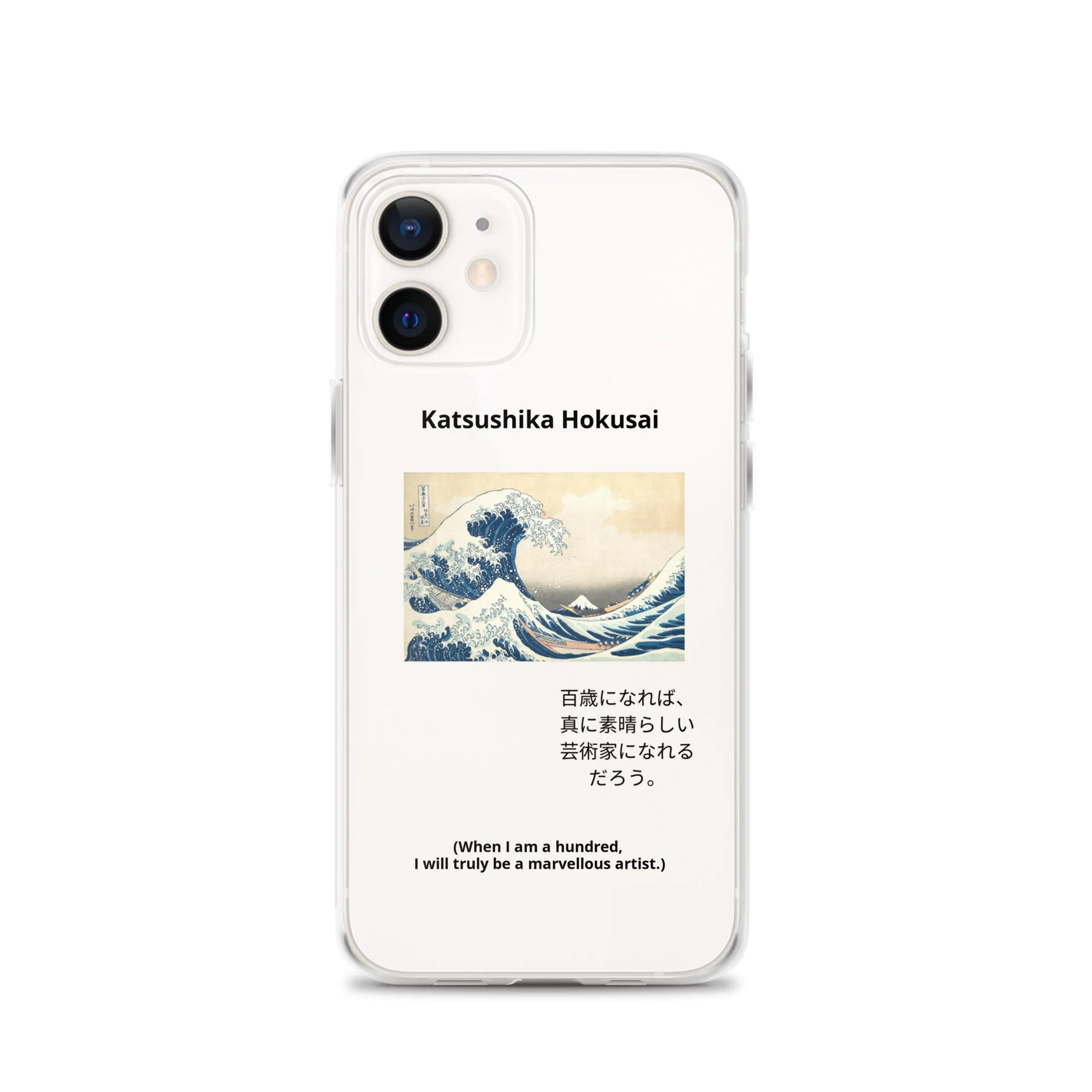 The Great Wave off Kanagawa Clear iPhone® Case