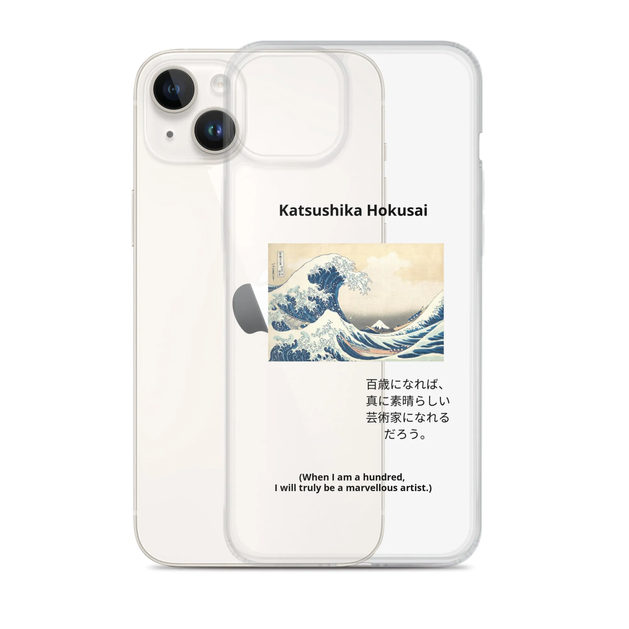 The Great Wave off Kanagawa Clear iPhone® Case