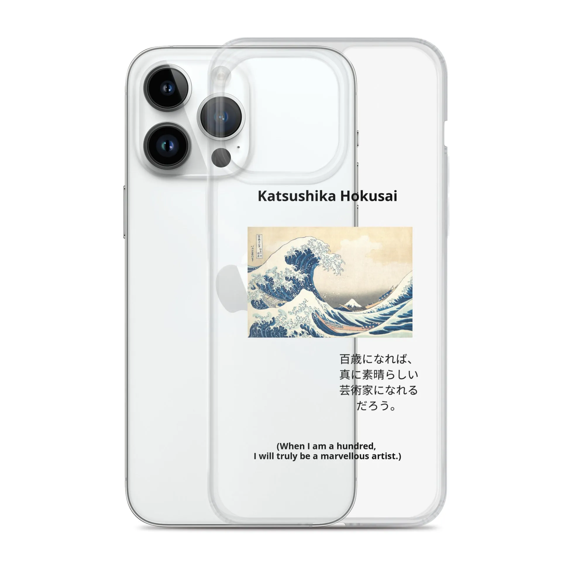 The Great Wave off Kanagawa Clear iPhone® Case