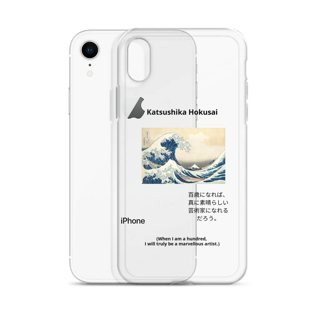 The Great Wave off Kanagawa Clear iPhone® Case