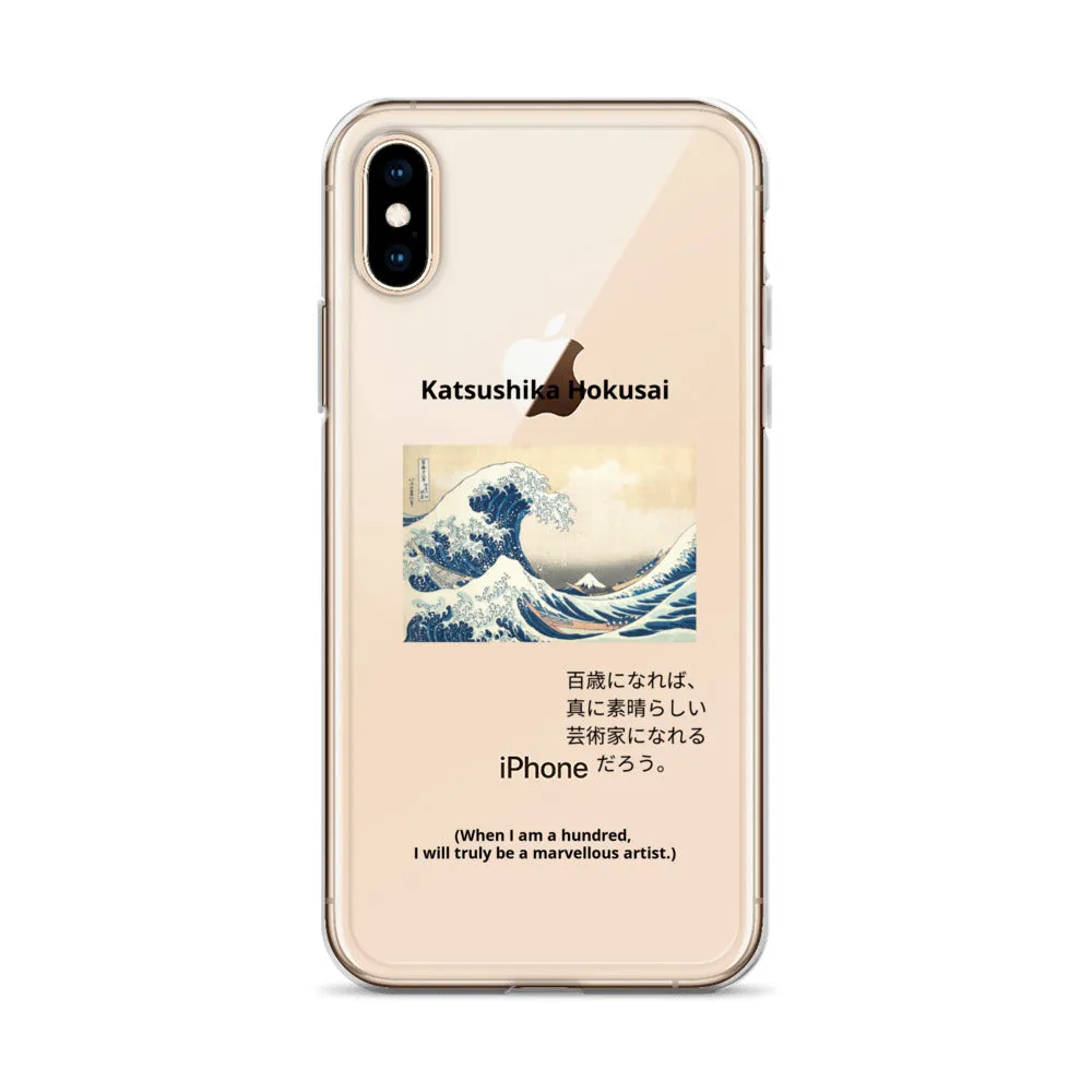 The Great Wave off Kanagawa Clear iPhone® Case