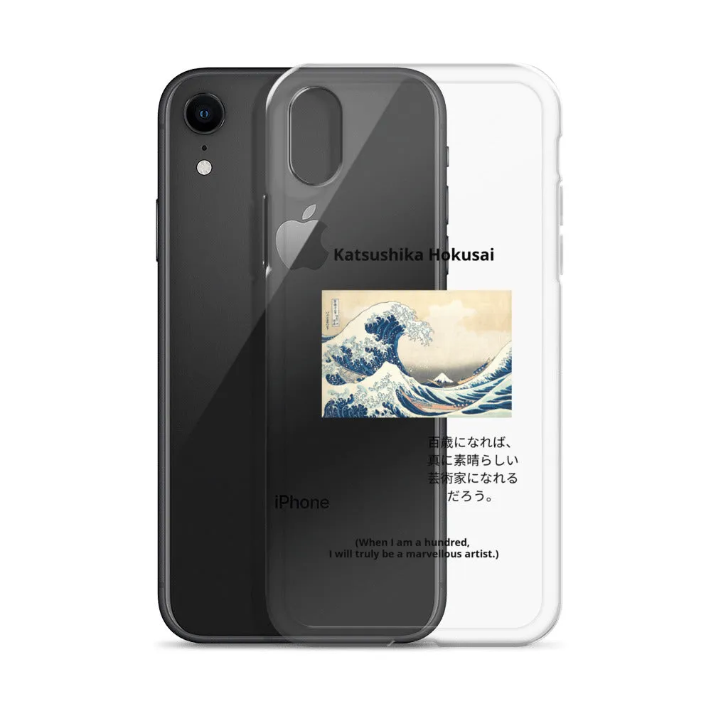 The Great Wave off Kanagawa Clear iPhone® Case