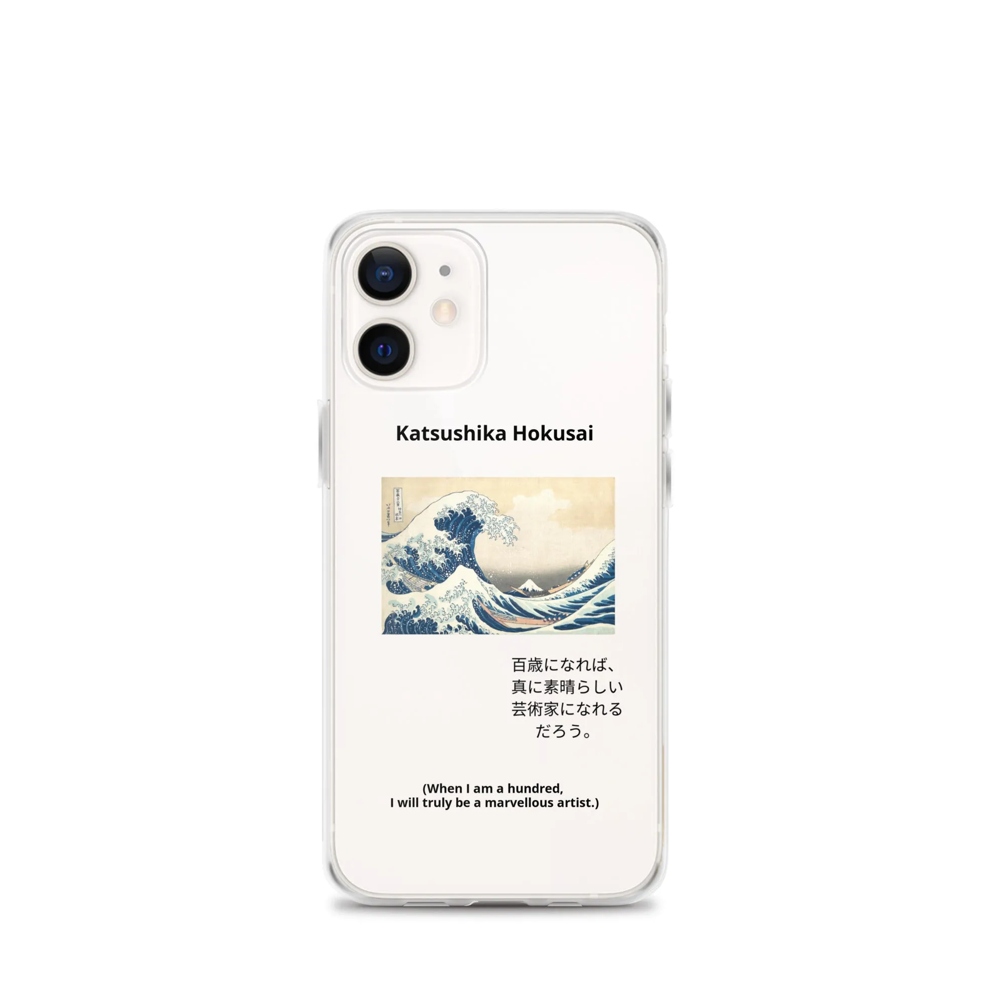 The Great Wave off Kanagawa Clear iPhone® Case