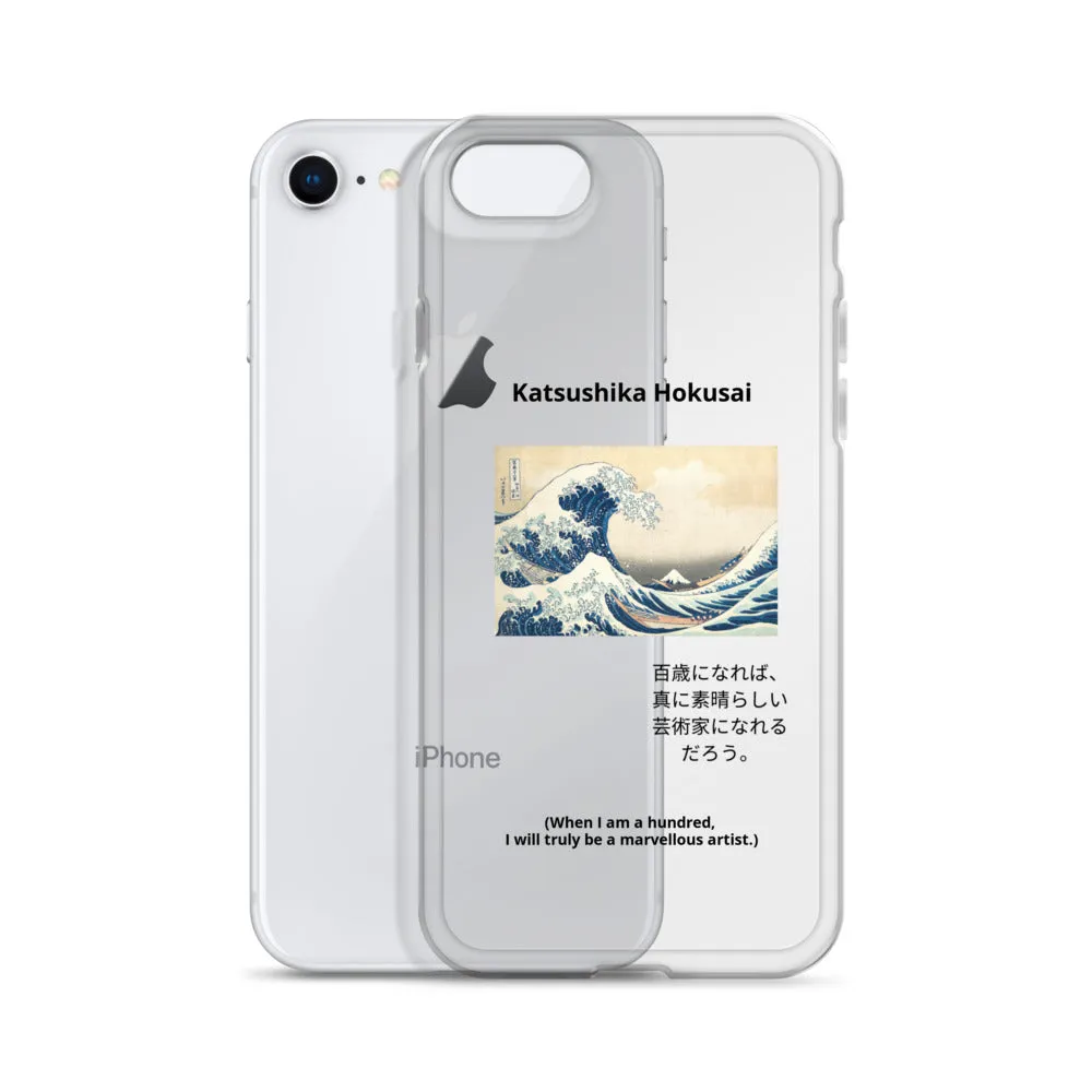 The Great Wave off Kanagawa Clear iPhone® Case