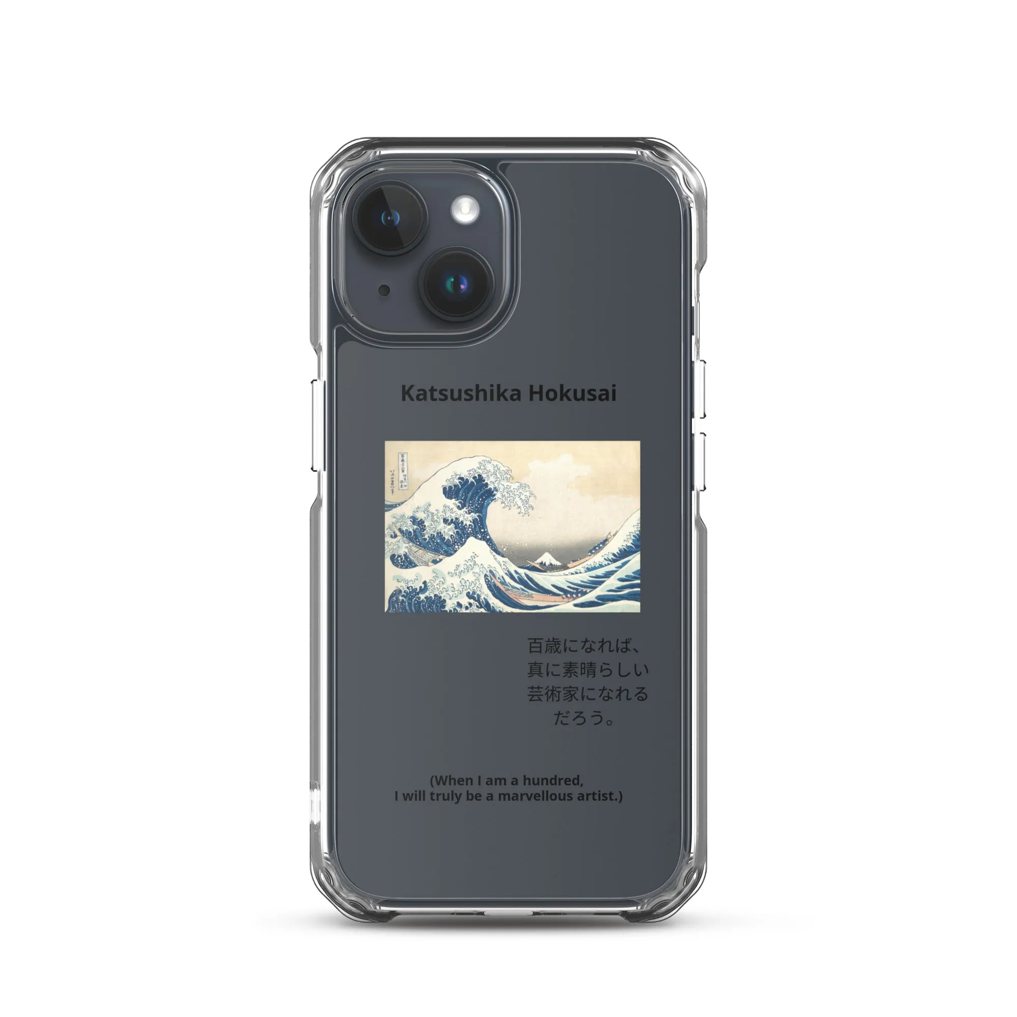 The Great Wave off Kanagawa Clear iPhone® Case