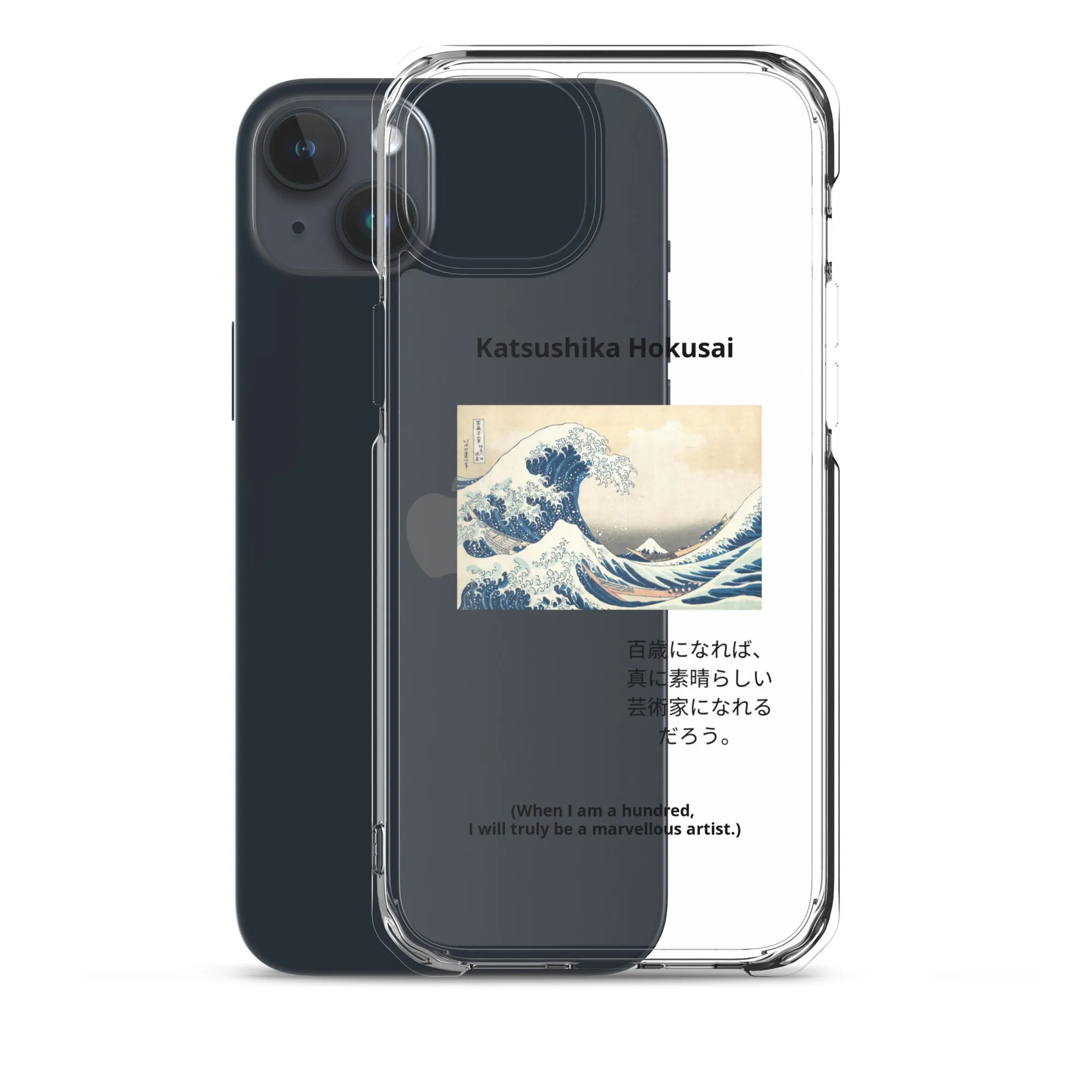 The Great Wave off Kanagawa Clear iPhone® Case