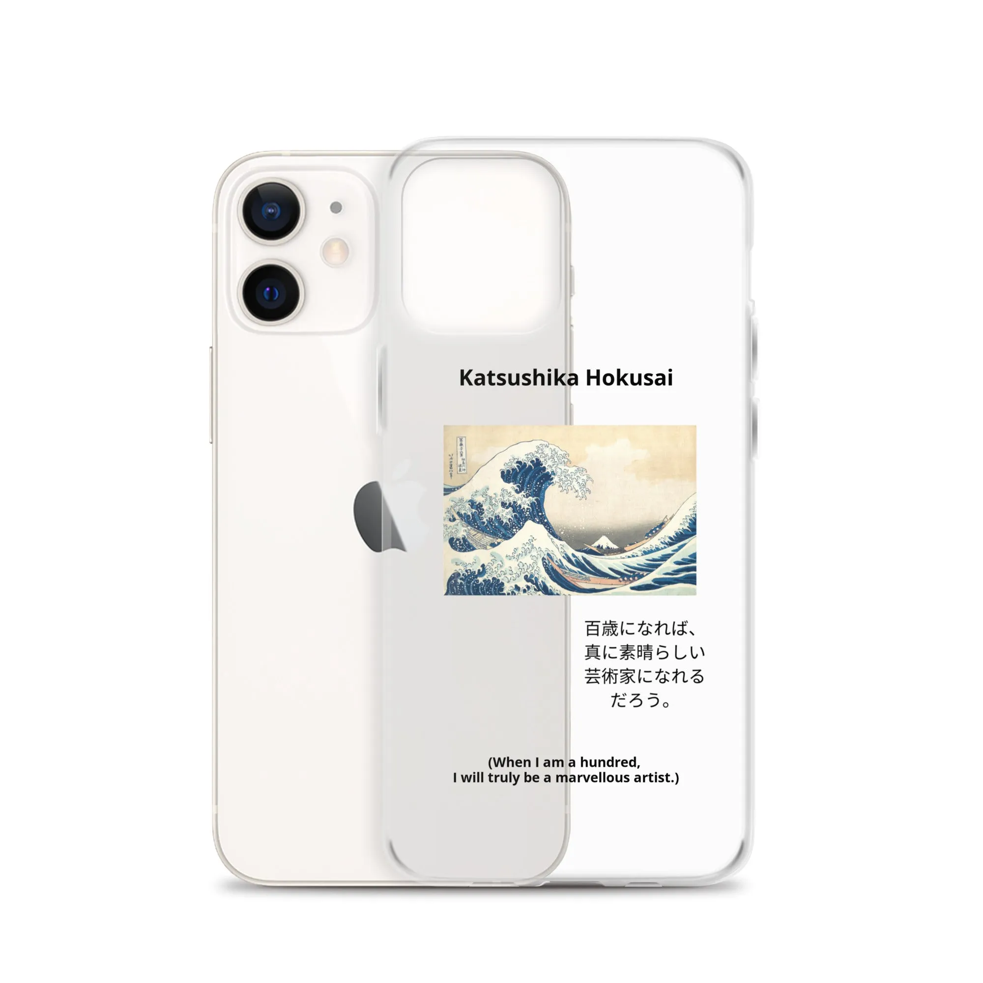 The Great Wave off Kanagawa Clear iPhone® Case