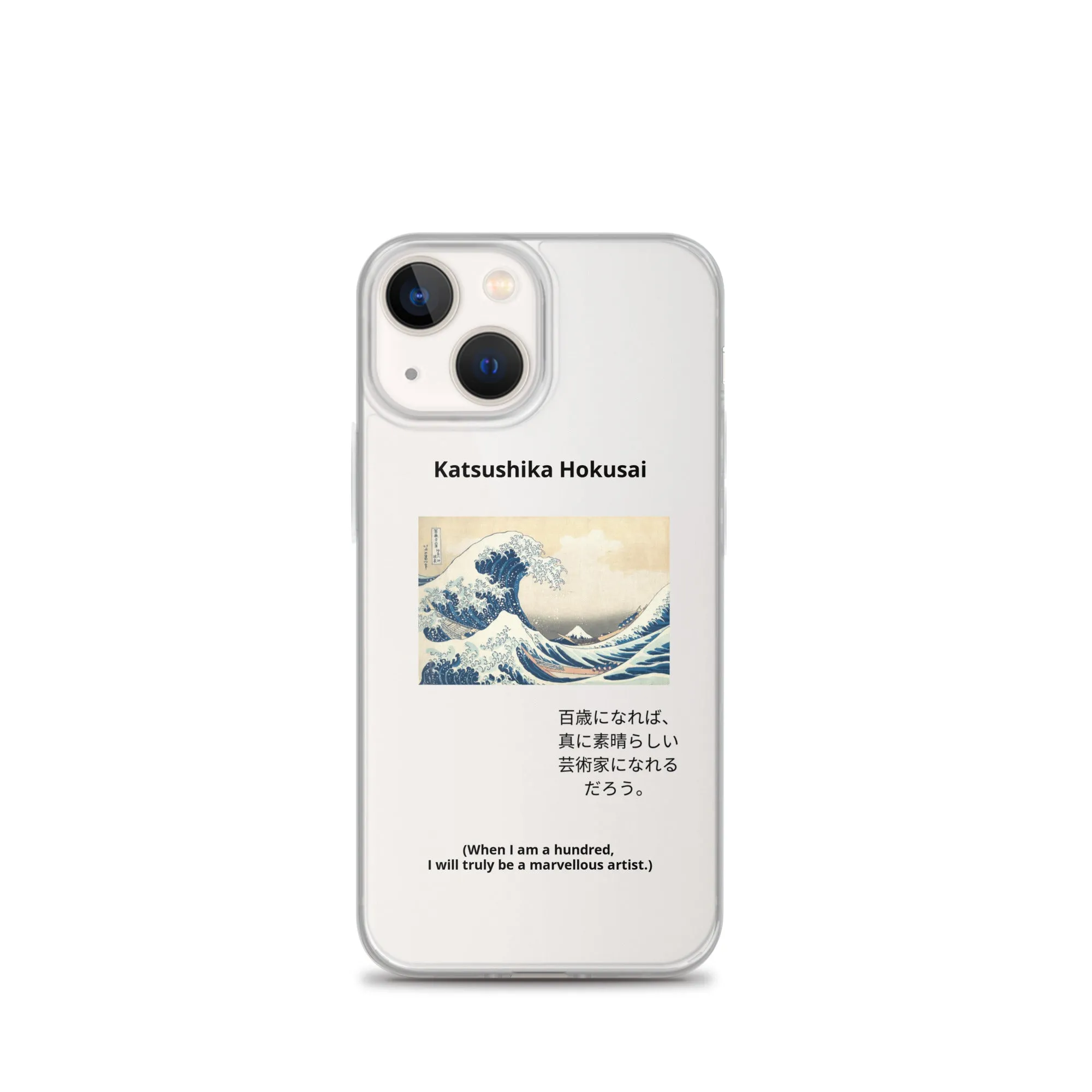 The Great Wave off Kanagawa Clear iPhone® Case