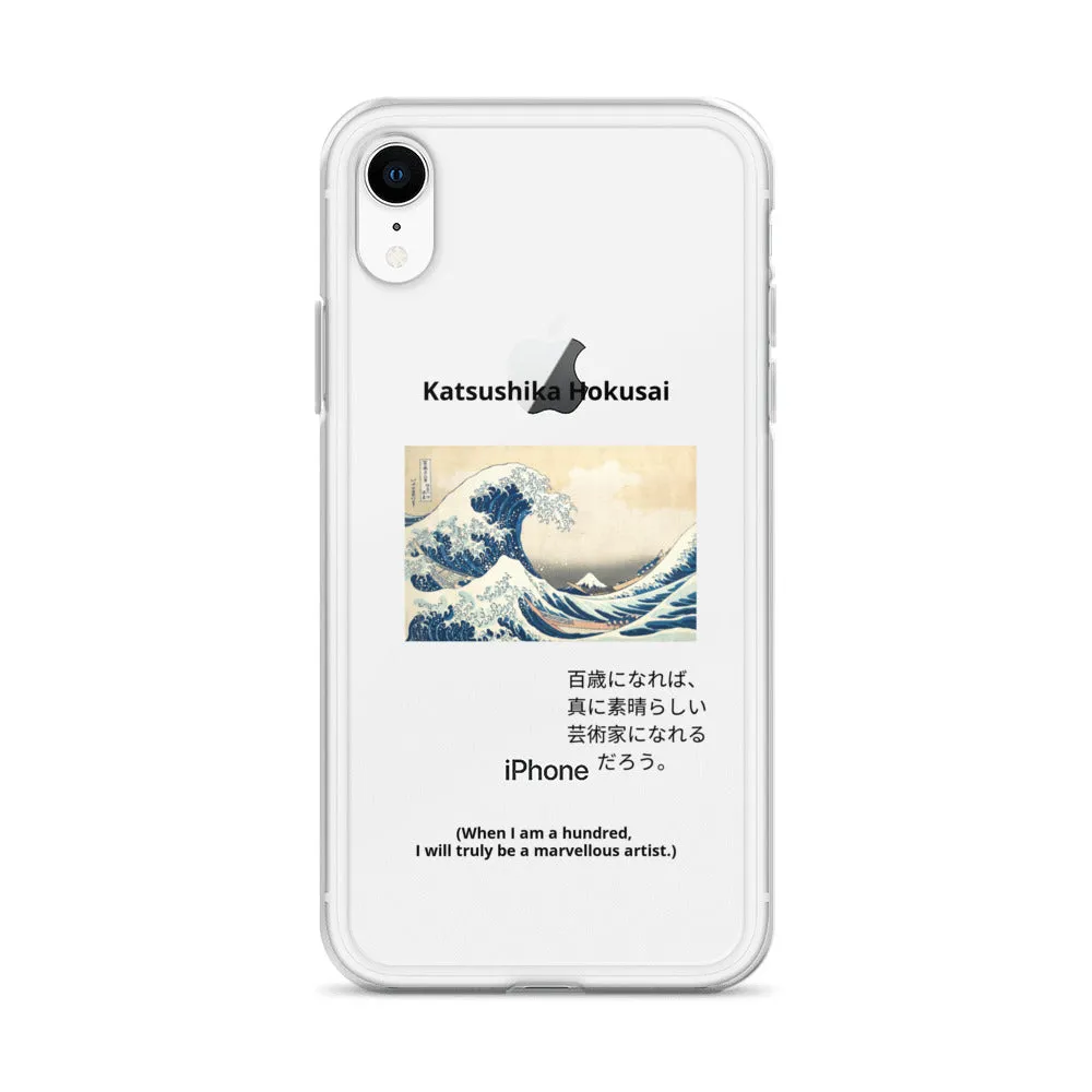 The Great Wave off Kanagawa Clear iPhone® Case