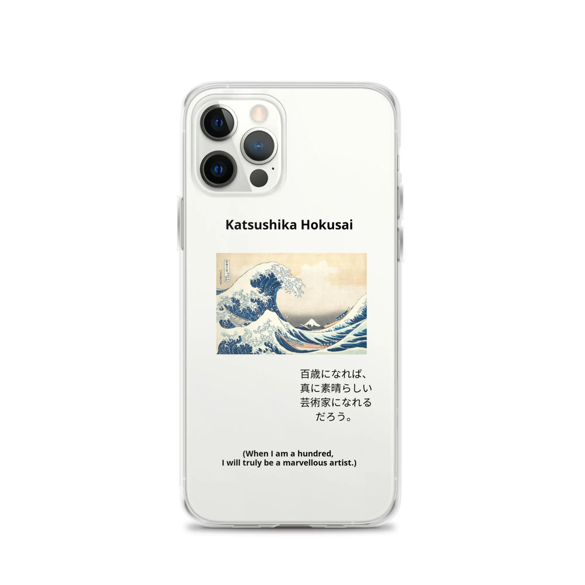 The Great Wave off Kanagawa Clear iPhone® Case