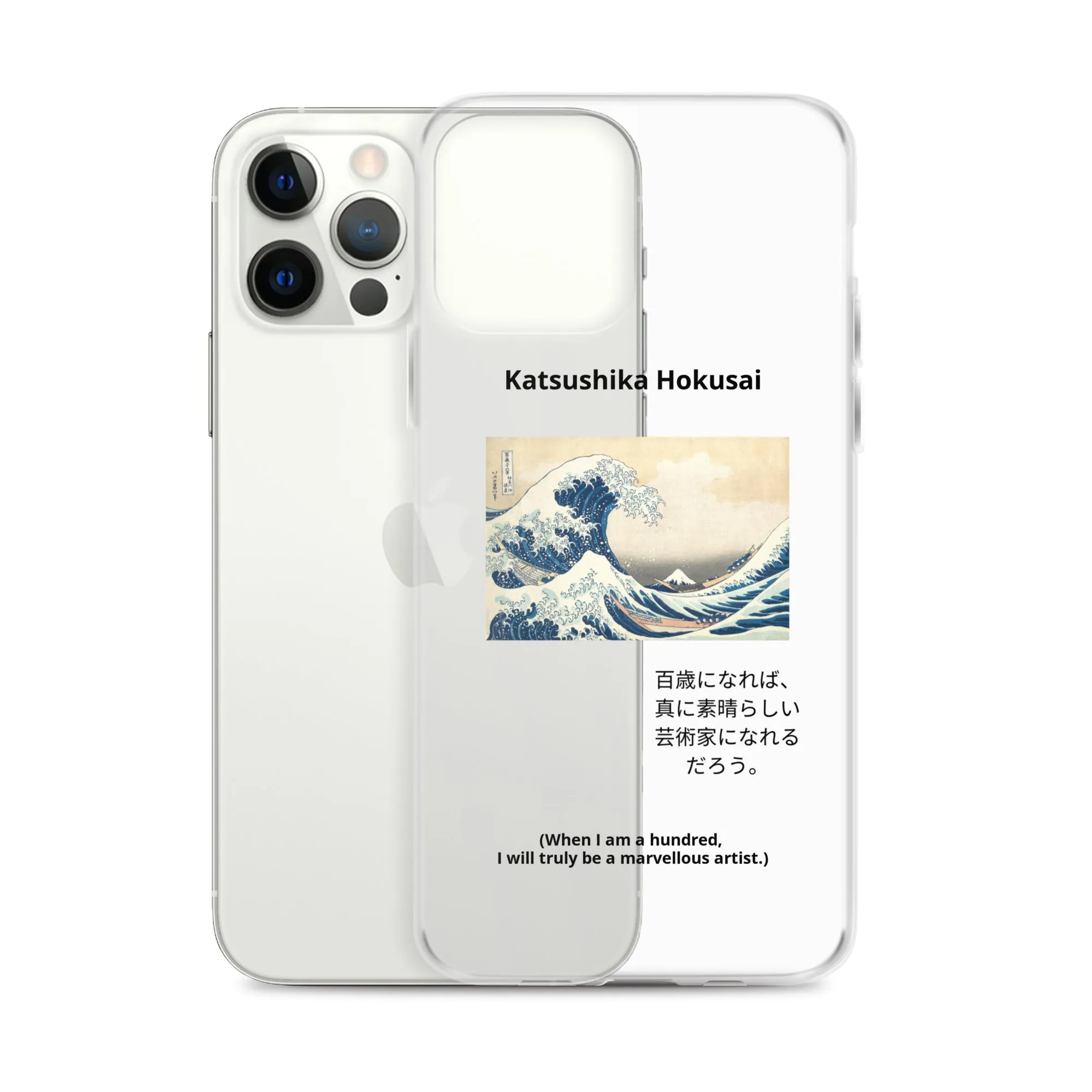 The Great Wave off Kanagawa Clear iPhone® Case