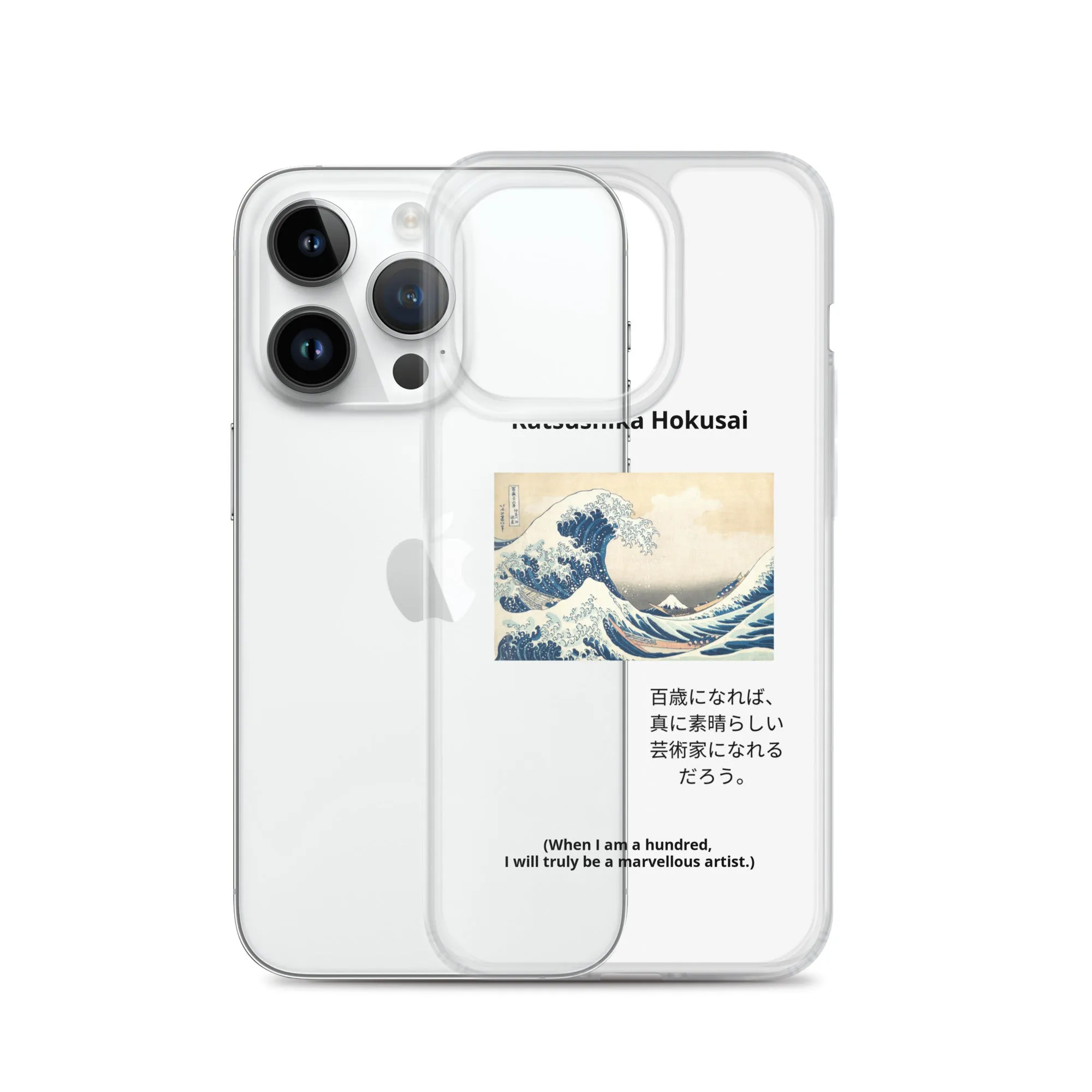 The Great Wave off Kanagawa Clear iPhone® Case