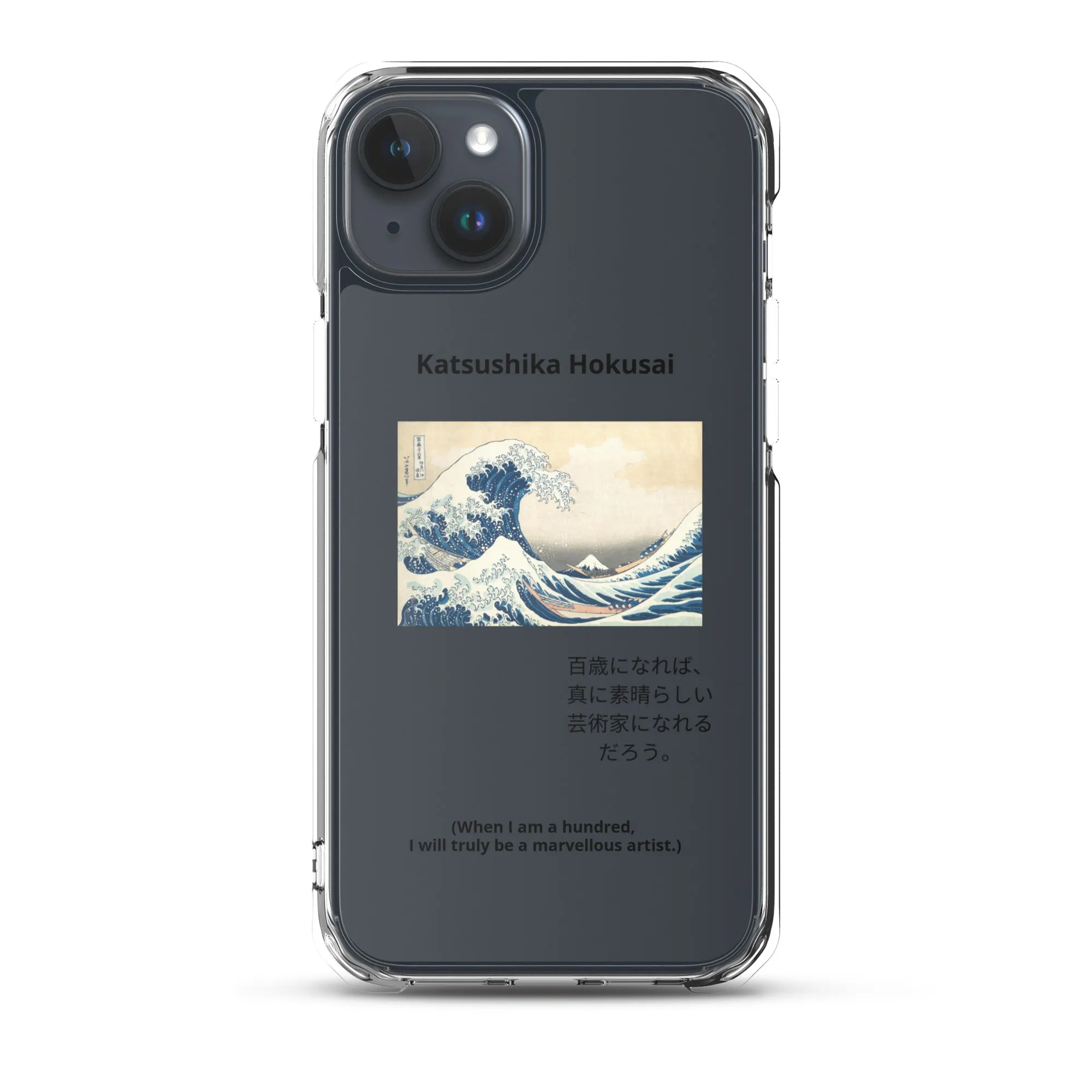 The Great Wave off Kanagawa Clear iPhone® Case