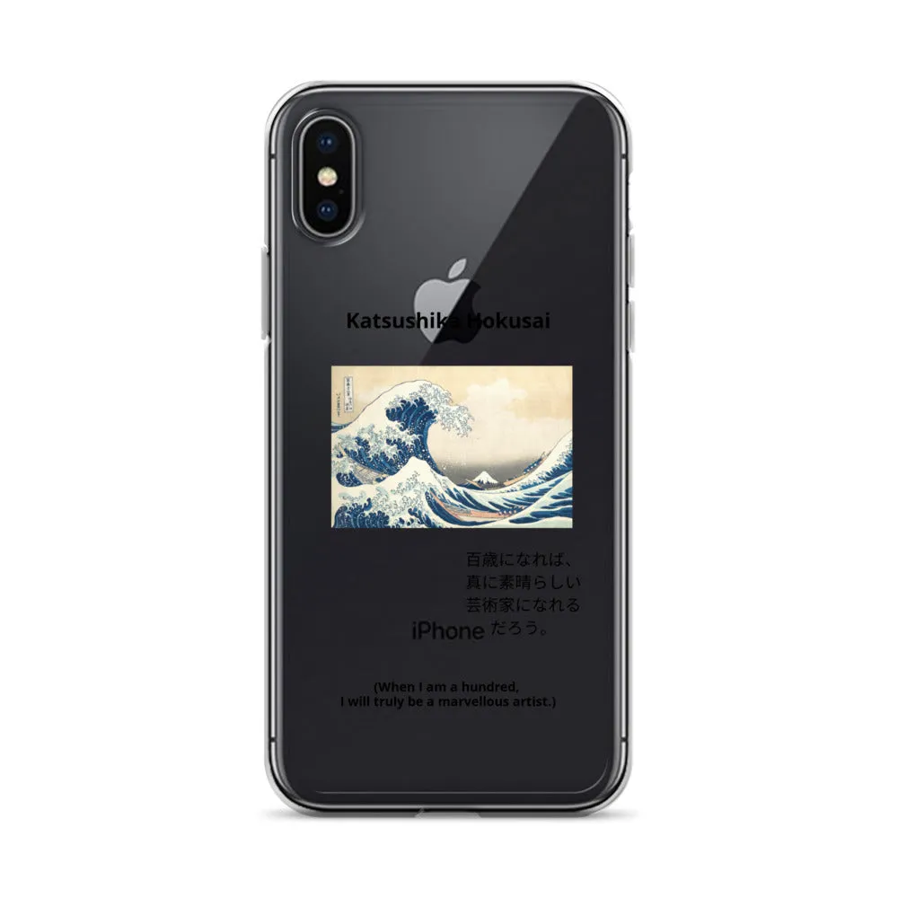 The Great Wave off Kanagawa Clear iPhone® Case