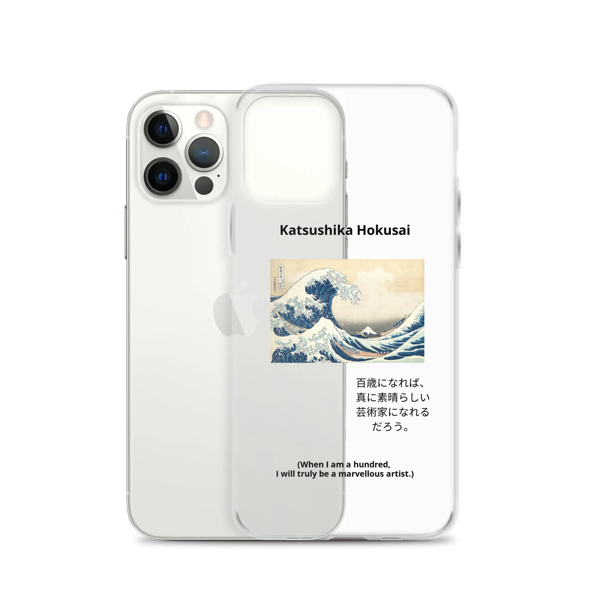 The Great Wave off Kanagawa Clear iPhone® Case