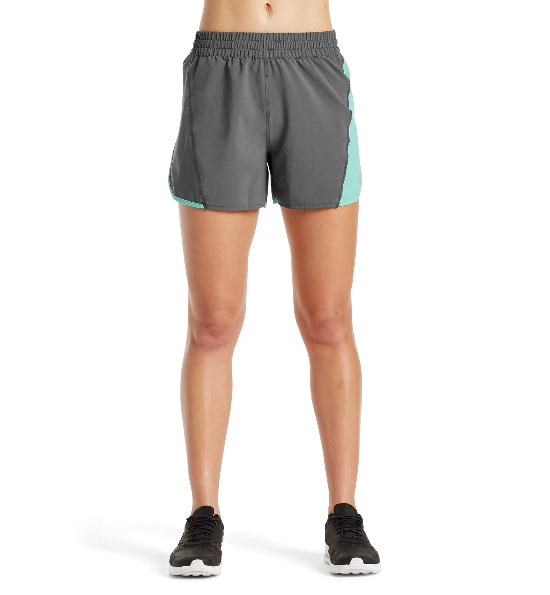 VaporActive Ion 4" Training Shorts | Iron Gate / Pool Blue