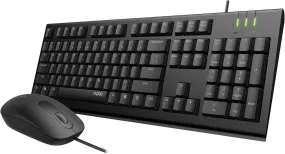 X120 PRO Wired Keyboard And Mouse Black