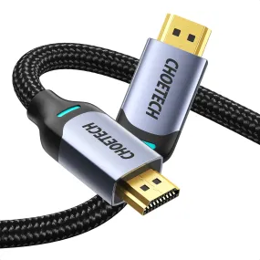 XHH01 8K HDMI 2.1 Cable 8K@60Hz 48Gbps (2M/6.6FT) Braided Cable